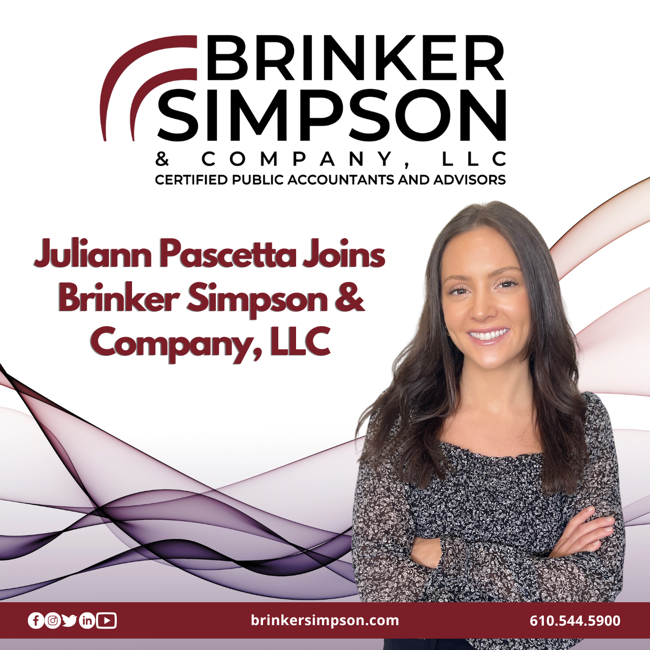 Juliann Pascetta Joins Brinker Simpson & Company, LLC